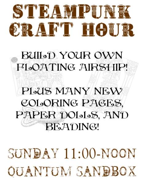 Craft Hour Poster 2016-06-22